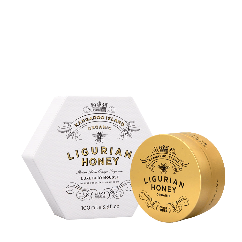 Organic Ligurian Honey Body Mousse 100ml