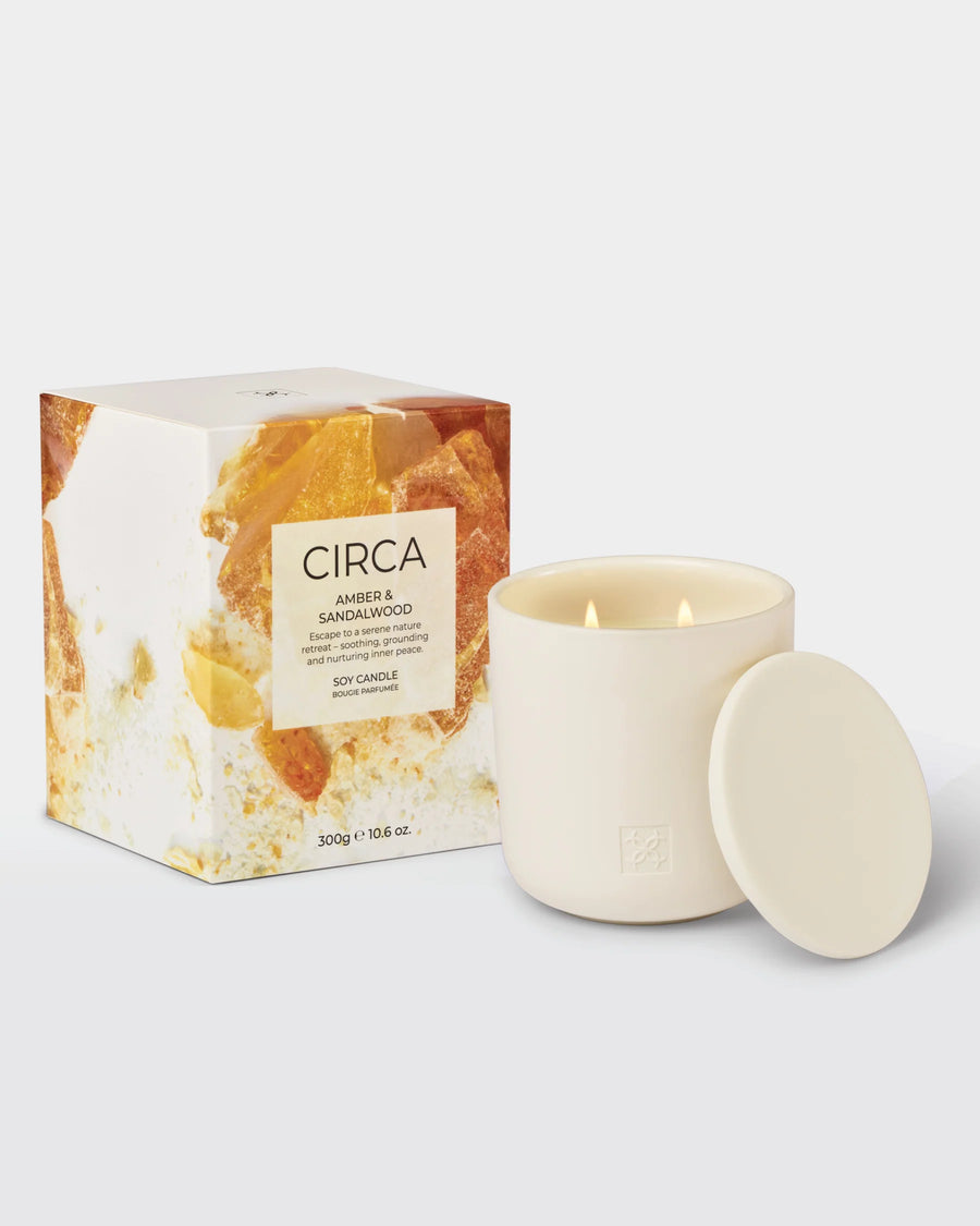 Amber & Sandalwood Candle 300g