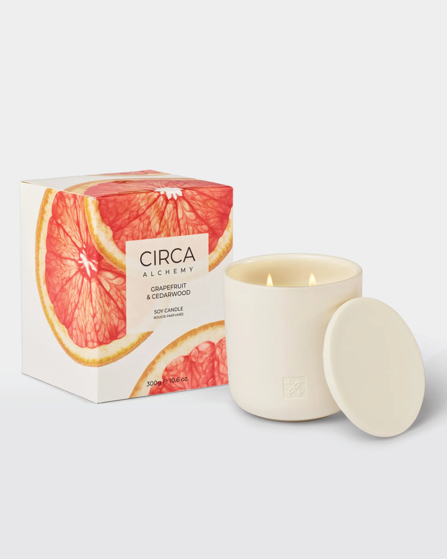 Alchemy Grapefruit & Cedarwood Candle 300g