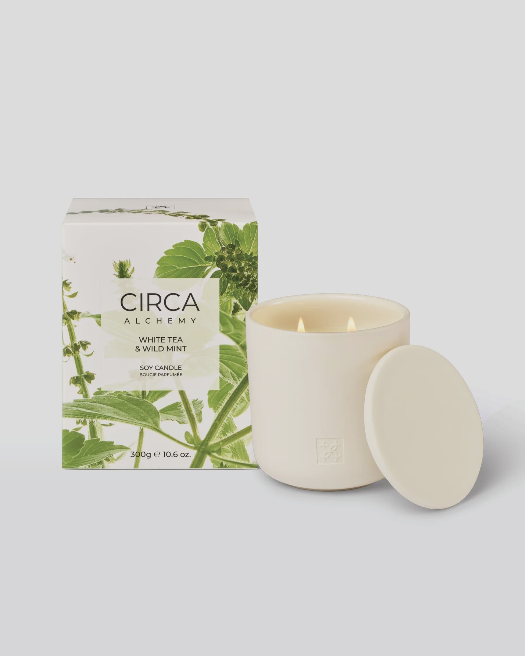 Alchemy White Tea & Wild Mint Candle 300g