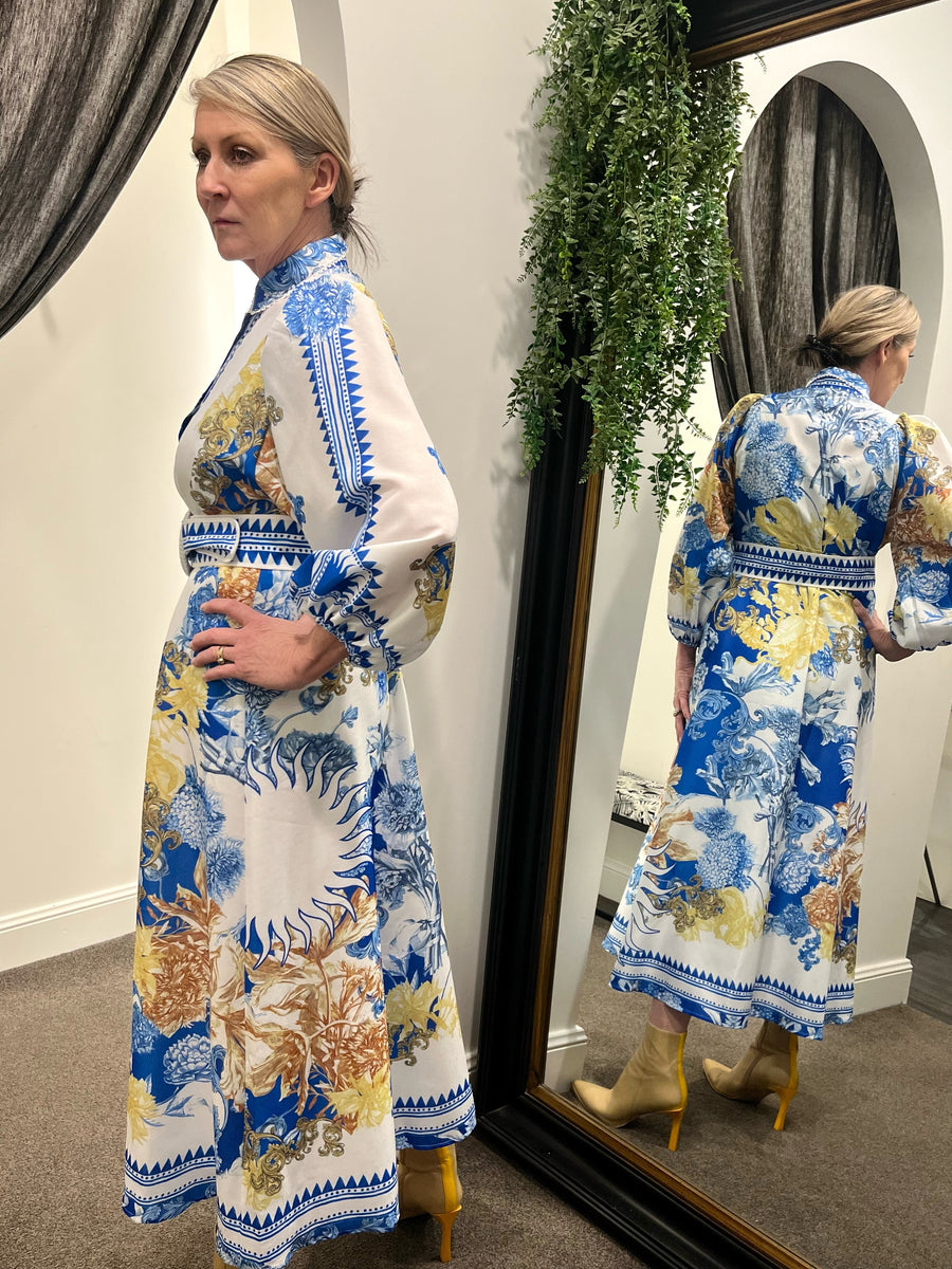 China Doll Belted Dress