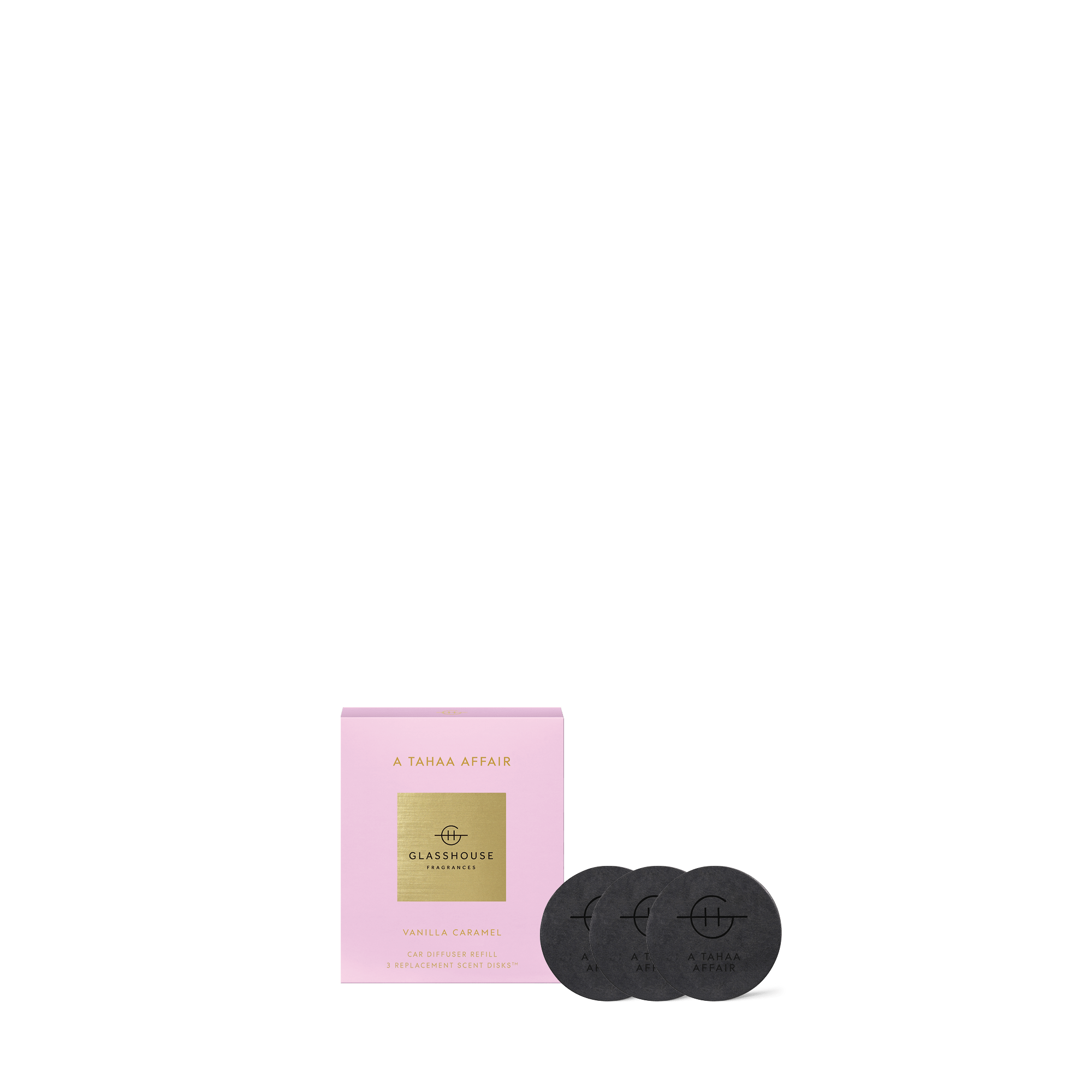 A Tahaa Affair Refill Scent Disks for Car Diffuser