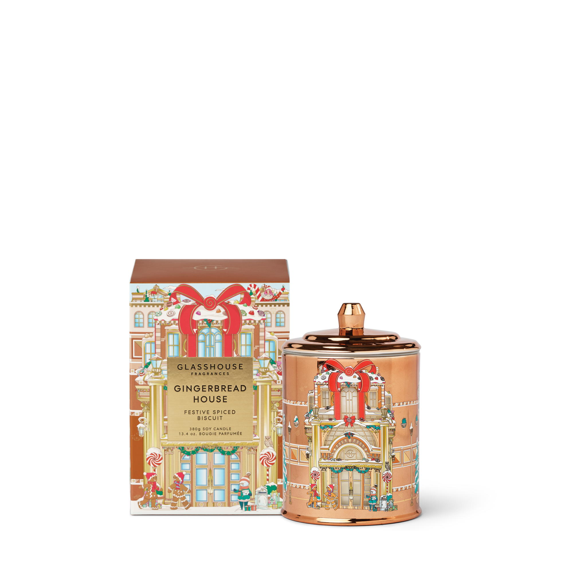Gingerbread House Candle 380g