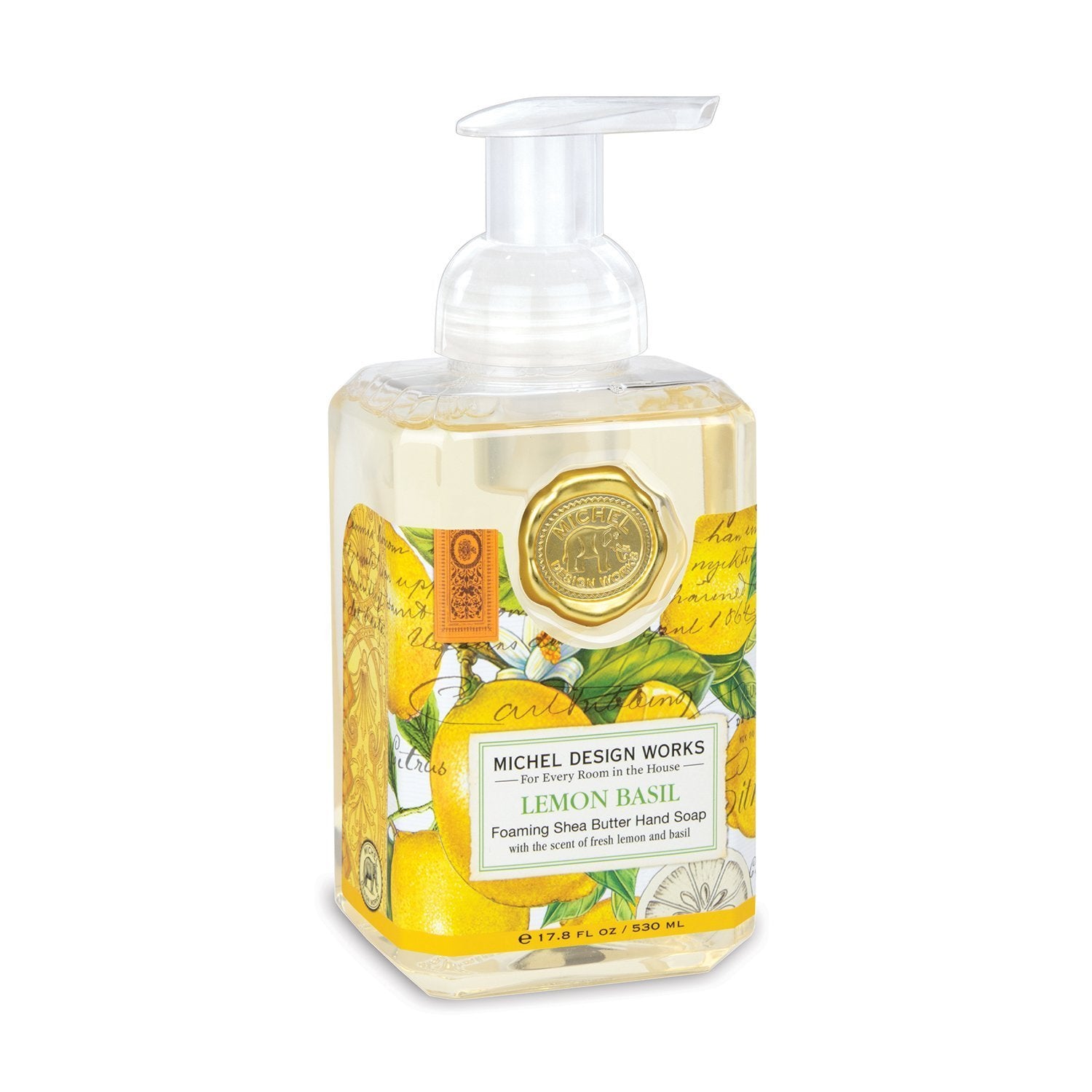 Lemon Basil Foaming Hand Soap 530ml