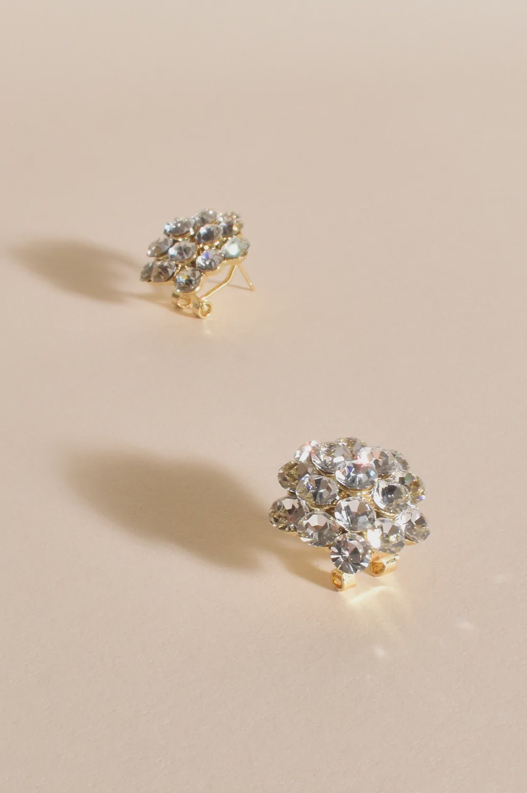 Clustered Statement Earrings