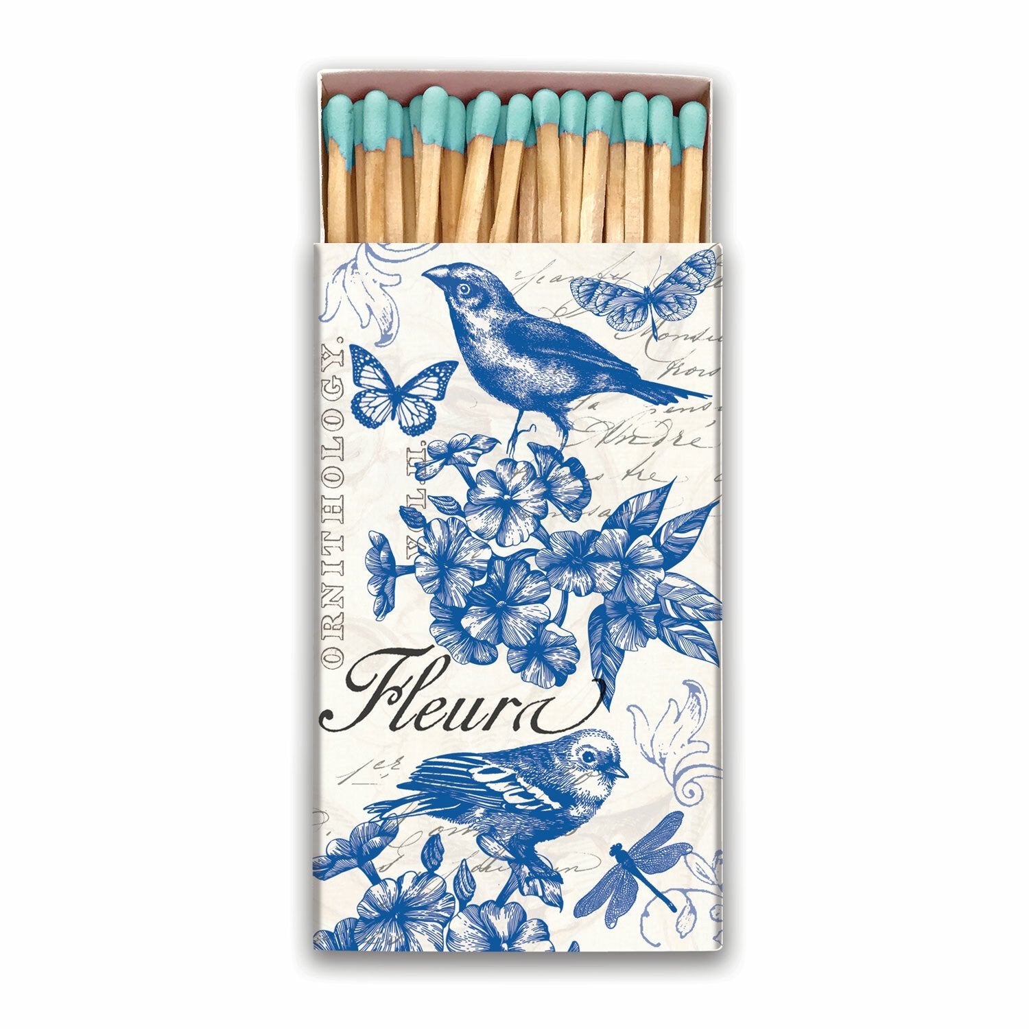 Indigo Cotton Match Box